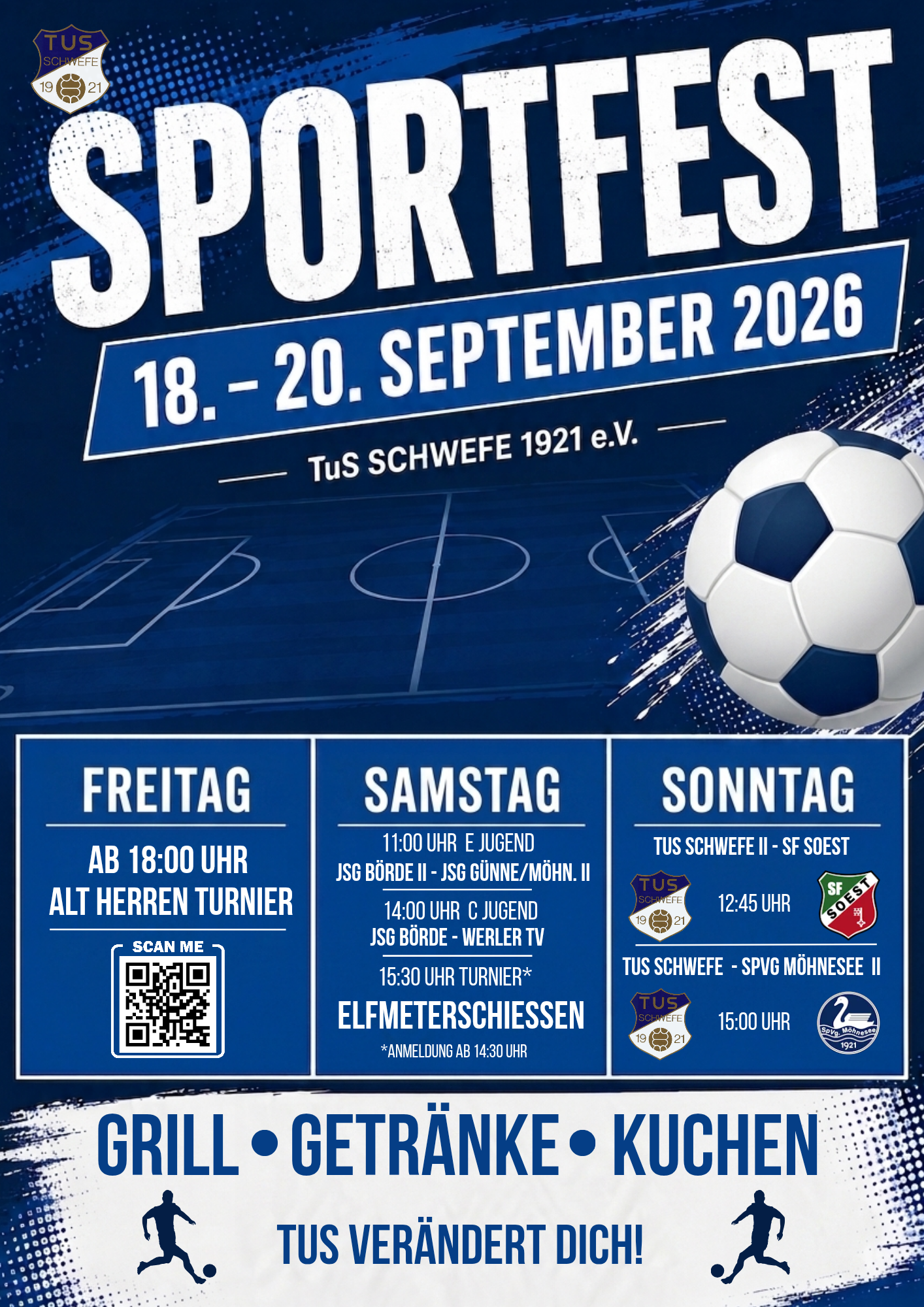 Sportfest vom 18. bis 20. September in Schwefe